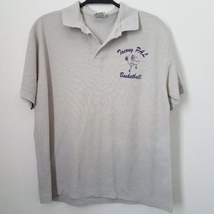 Print-Ons Gray 'Tacony PAL Basketball' T-Shirt, L